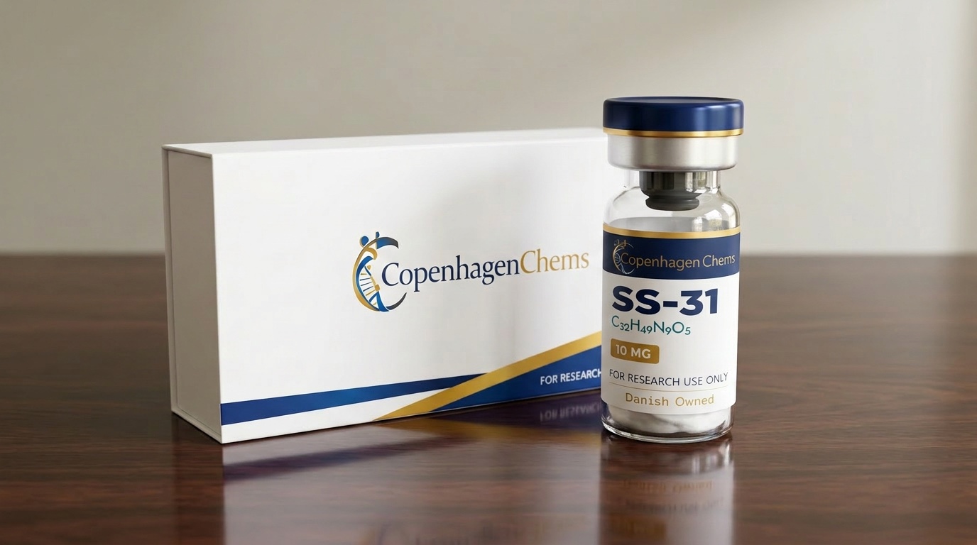 Research-grade SS-31 10mg 10MG peptide vial from CopenhagenChems - for research use only, not for human consumption - view 2
