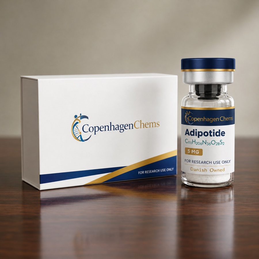 Research-grade Adipotide 5mg 5MG peptide vial from CopenhagenChems - for research use only, not for human consumption - view 2