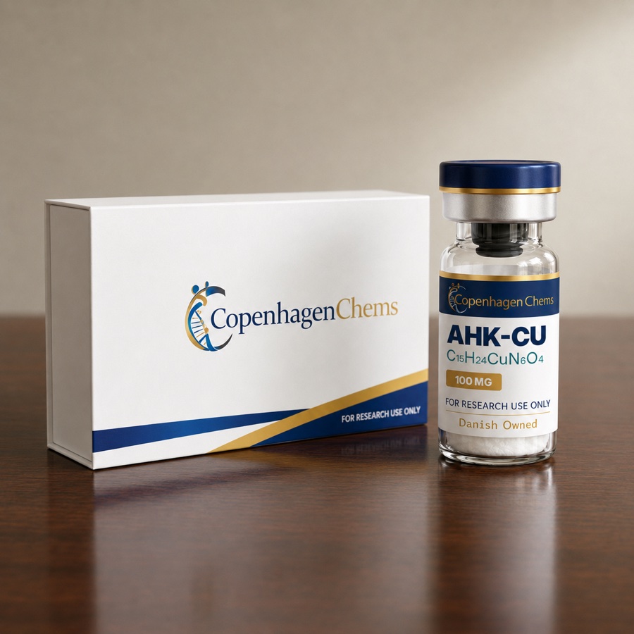 Research-grade AHK-Cu 100mg 100MG peptide vial from CopenhagenChems - for research use only, not for human consumption - view 2