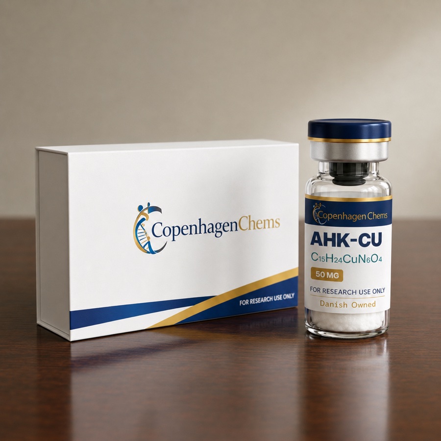 Research-grade AHK-Cu 50mg 50MG peptide vial from CopenhagenChems - for research use only, not for human consumption - view 2