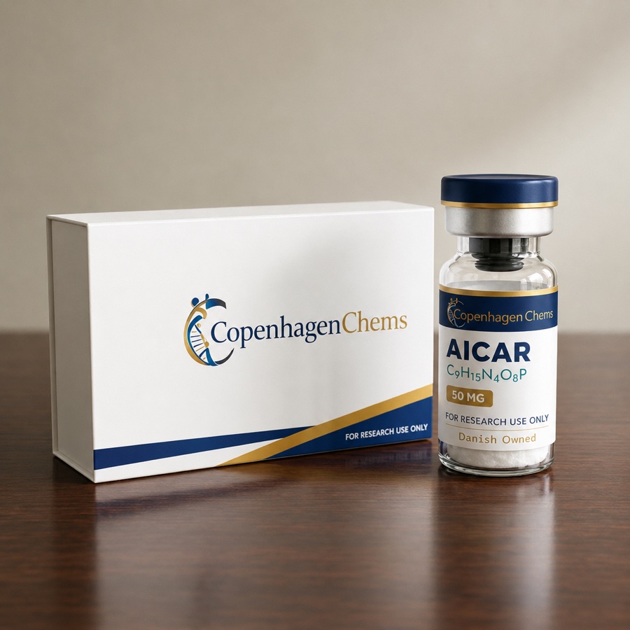 Research-grade AICAR 50mg 50MG peptide vial from CopenhagenChems - for research use only, not for human consumption - view 2