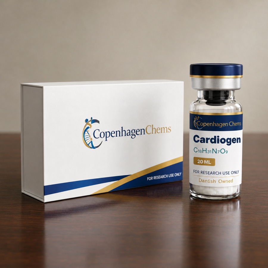 Research-grade Cardiogen 20ml peptide vial from CopenhagenChems - for research use only, not for human consumption - view 2