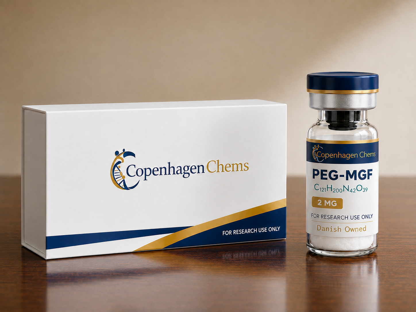 Research-grade PE-22-28 10mg 10MG peptide vial from CopenhagenChems - for research use only, not for human consumption - view 2