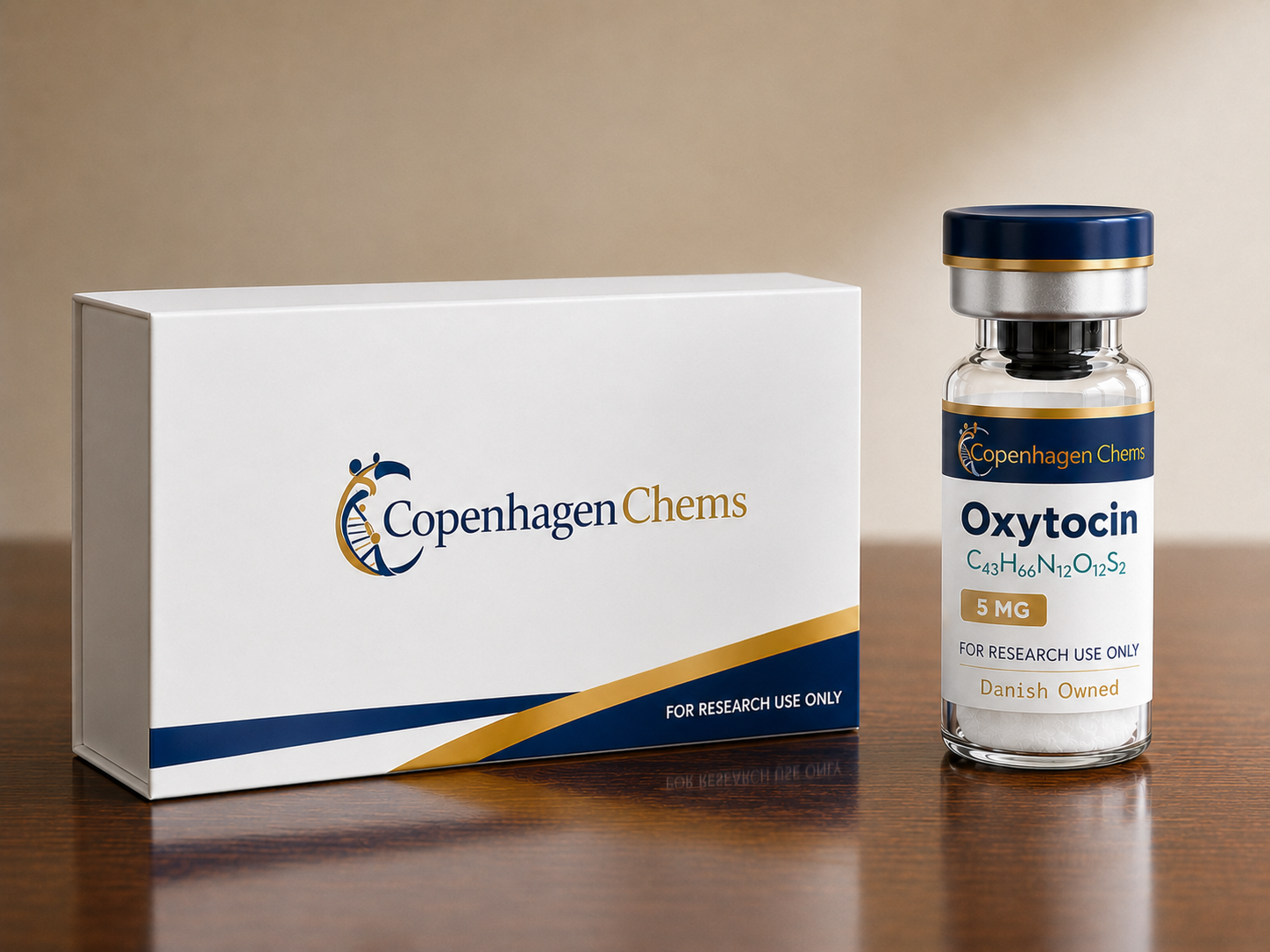 Research-grade PEG-MGF 2mg 2MG peptide vial from CopenhagenChems - for research use only, not for human consumption - view 2